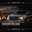 Ford truck with 'Underground Lighting' branding and text for 2019 models.