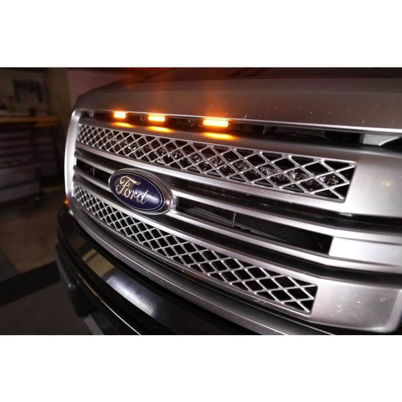 Universal Grill Lights Amber 3 Light Kit