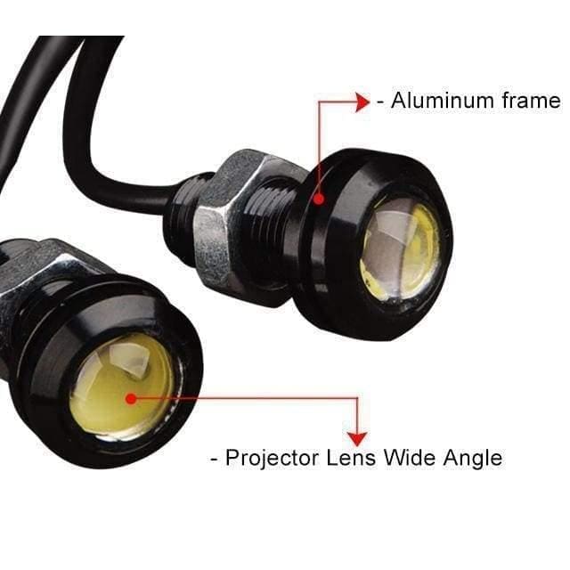 10W Universal LED Puddle Lights - 18mm (Pair)