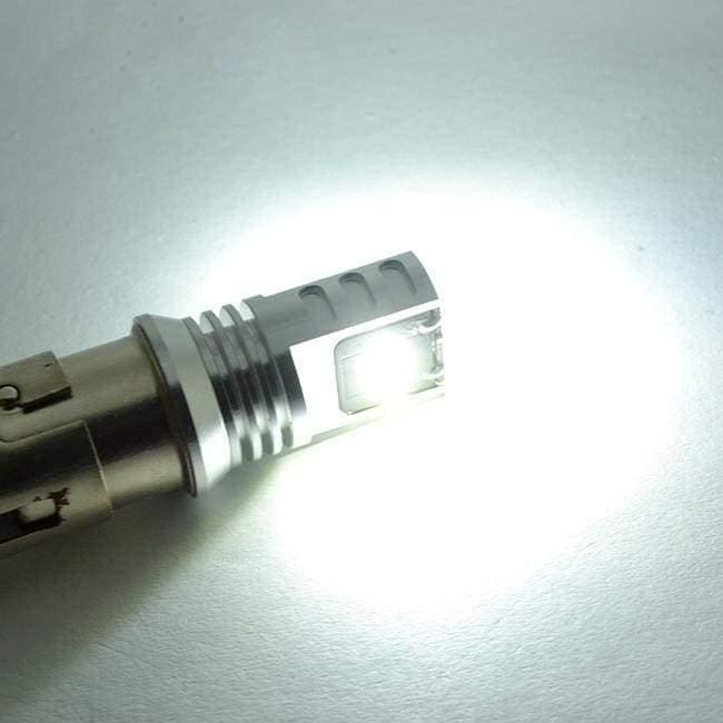 1156 White Led 1800LM CSP Chips for cars, trucks, Turn signal, Brake, Reverse, DRL (2 Pieces) LEDS Underground Lighting 