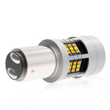 1157 Switchback W/ Built in Resistors Dual Color LED Turn Signal Light Bulbs White/Amber No hyperflash (PAIR)