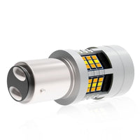 1157 Switchback W/ Built in Resistors Dual Color LED Turn Signal Light Bulbs White/Amber No hyperflash (PAIR)