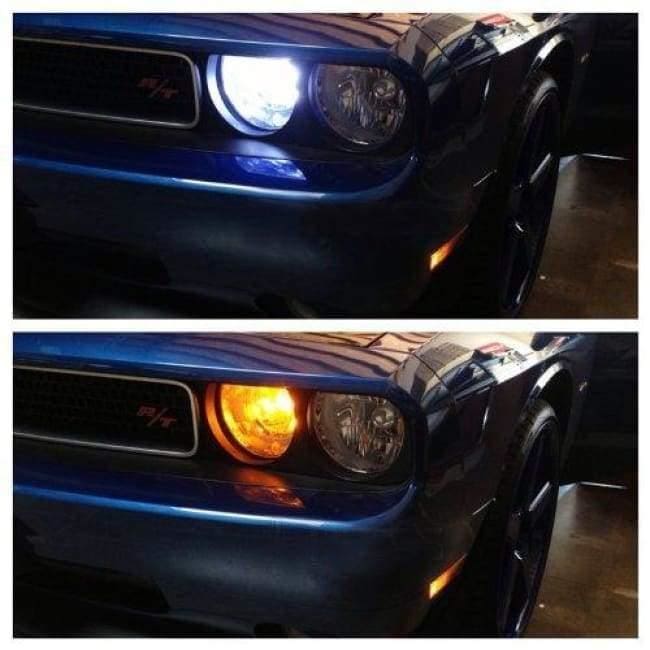 1157 Switchback W/ Built in Resistors Dual Color LED Turn Signal Light Bulbs White/Amber No hyperflash (PAIR)