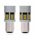 1157 Switchback W/ Built in Resistors Dual Color LED Turn Signal Light Bulbs White/Amber No hyperflash (PAIR)