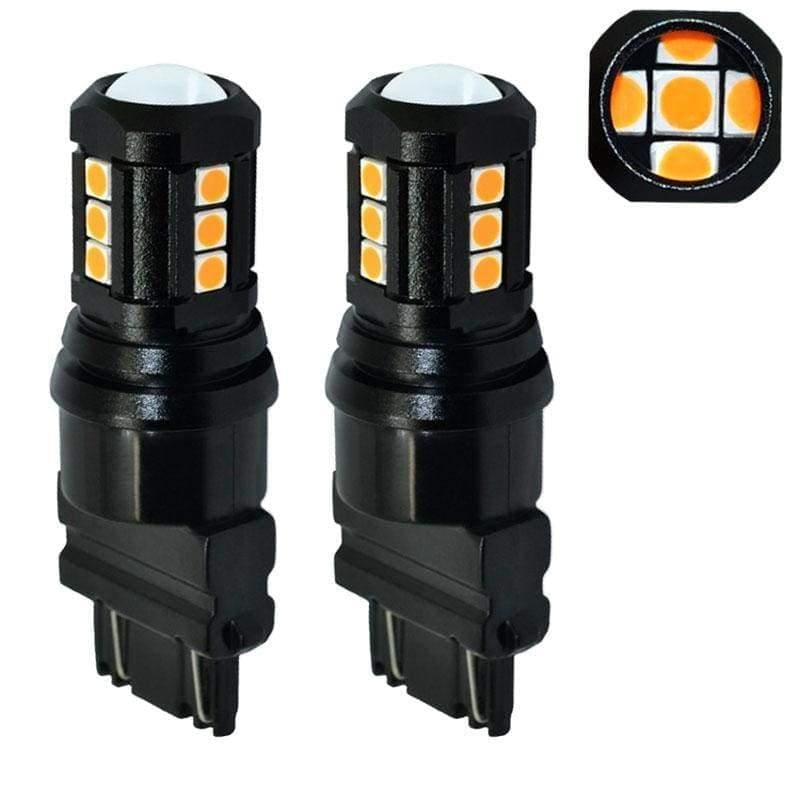 3156/3157 Amber Turn Signal LED Bulbs (PAIR)