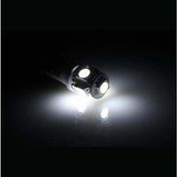 360-Degree Shine 5-SMD BA9 BA9s 64113 1895 57 LED Bulbs (2 Pieces)