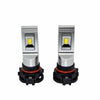 5202 LED Fog Light Bulbs, 2000LM CSP Chips for Cars Tucks (PAIR) LEDS Underground Lighting 3000K Yellow 