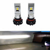 5202 LED Fog Light Bulbs, 2000LM CSP Chips for Cars Tucks (PAIR) LEDS Underground Lighting 6000K White 