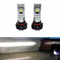 5202 LED Fog Light Bulbs, 2000LM CSP Chips for Cars Tucks (PAIR) 6000K White