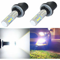 880 LED Fog Light Bulbs, 2000LM CSP Chips for Cars and Trucks DRL (PAIR)