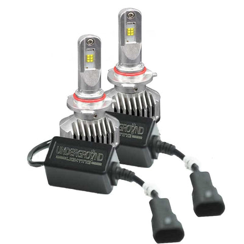 9006 60W 10000LM Canbus LED Headlight Bulbs DRL Kit (pair) - 6000K White - LEDS