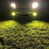 9006 Yellow LED Fog Light Bulbs, 3200LM for Cars Trucks (2 Pieces) LEDS Underground Lighting 