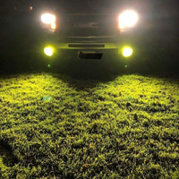 9006 Yellow LED Fog Light Bulbs, 3200LM for Cars Trucks (2 Pieces)