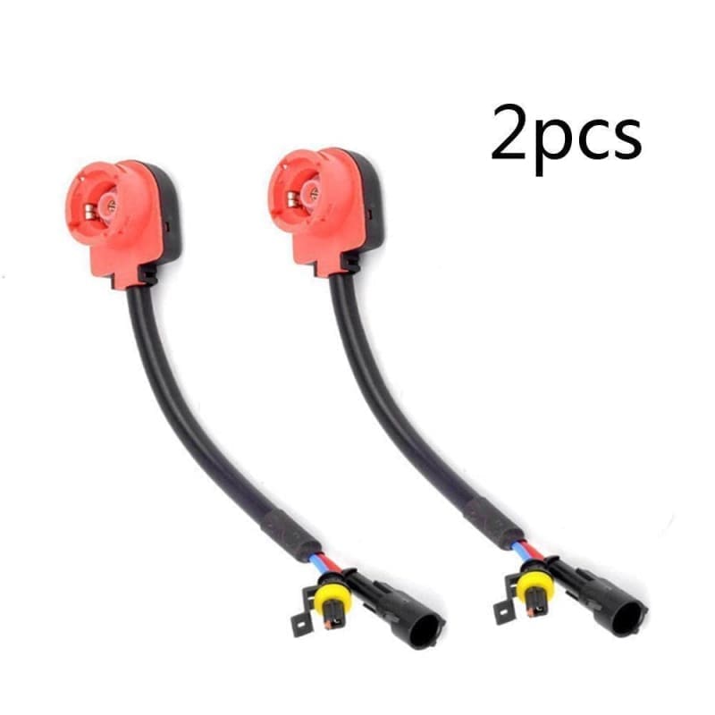 D2S D2C C2R D4S D4C D4R Xenon HID Bulb Socket Cable Adaptor Harness (2 Pieces)