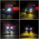 Fog Light LEDs for 2013-2019 Ram, 1500/2500/3500 (Horizontal) (pair) 40W 3000K Yellow