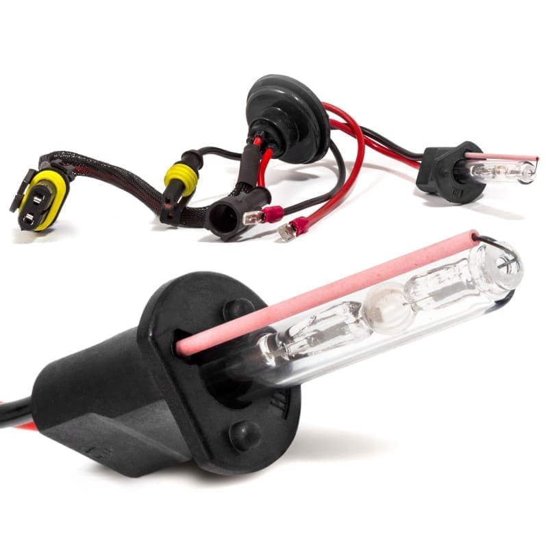 H1 HID Replacement Bulbs - 3700 Lumens (2 Pieces)