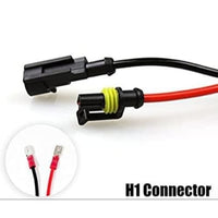 H1 HID Replacement Bulbs - 3700 Lumens (2 Pieces)