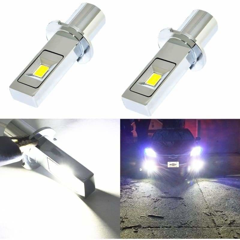 H1 LED 2000LM CSP Chips for Cars, Trucks, Fog Light bulbs(2 Pieces)