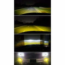 H10 40W 6000LM LED Fog Light Kit, 9145 9140 (pair) LEDS Underground Lighting 3000k Yellow 