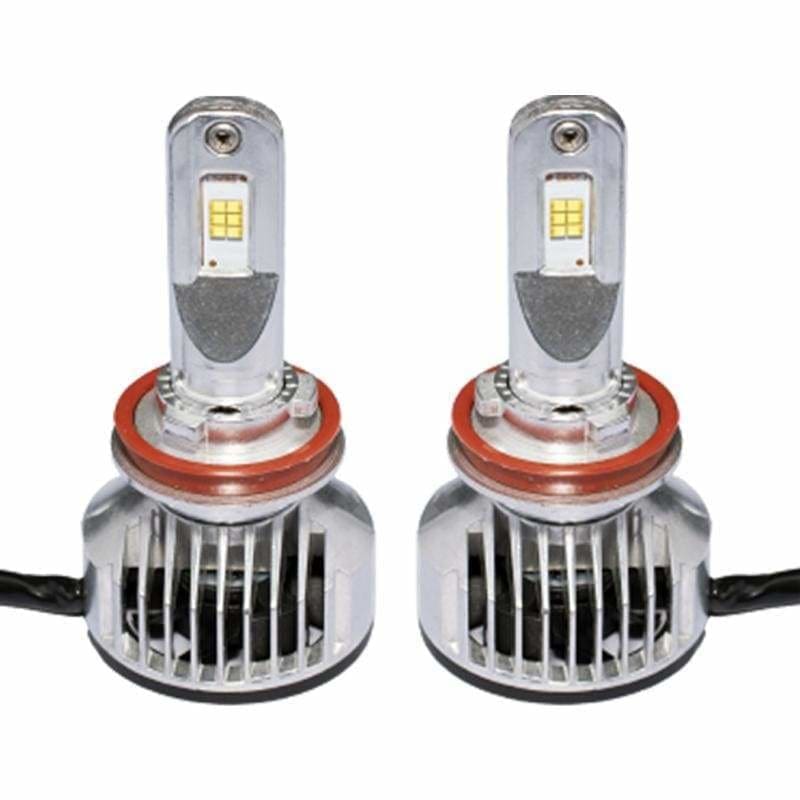 H11 CANBUS LED Headlight Bulbs 60W 10000LM – Error-Free Plug & Play Kit (Pair)

