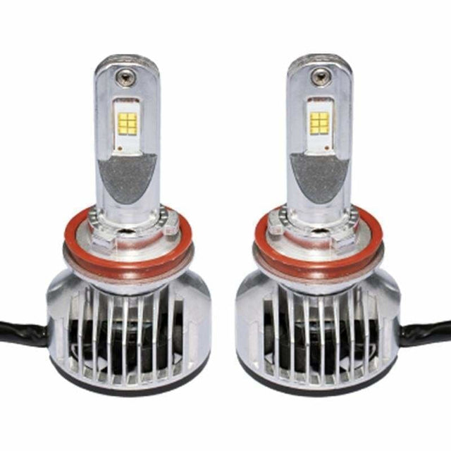 H11 CANBUS LED Headlight Bulbs 60W 10000LM – Error-Free Plug & Play Kit (Pair)


