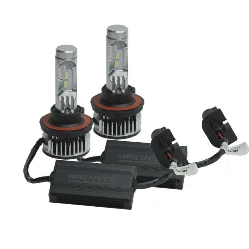H13 LED Headlight Kit, 40W 7000LM Plug and Play (PAIR) LEDS Underground Lighting 