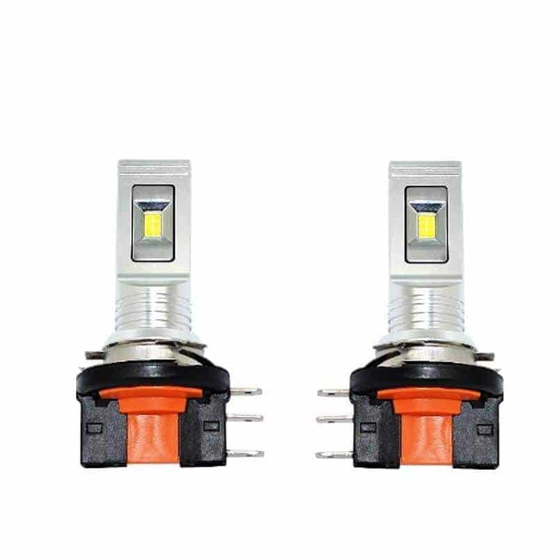 H15 White Led 30W Cree Chips for High beam/Day Time Running (2 Pieces)