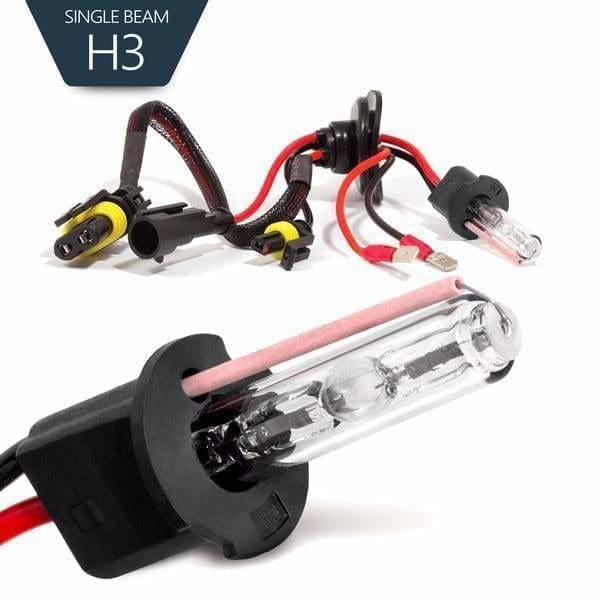 H3 HID Replacement Bulbs, 3700 Lumens (PAIR)