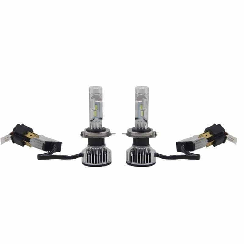 H4 LED Headlight Kit, 40W 6000LM Plug and Play (PAIR)