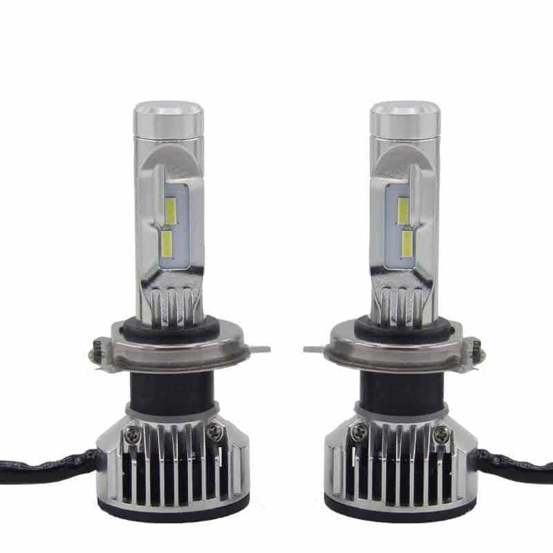 H4 LED Headlight Kit, 40W 6000LM Plug and Play (PAIR) LEDS Underground Lighting 