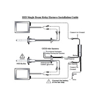 HID Relay/Anti-Flicker Harness