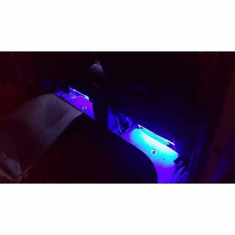 RGB Multi Color LED Strip Light Kit for Additional Interior Lighting with Bluetooth Control