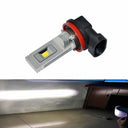White H11 LED Fog Light Bulbs, 2000LM CSP Chips for Cars and Trucks (PAIR) LEDS Underground Lighting 